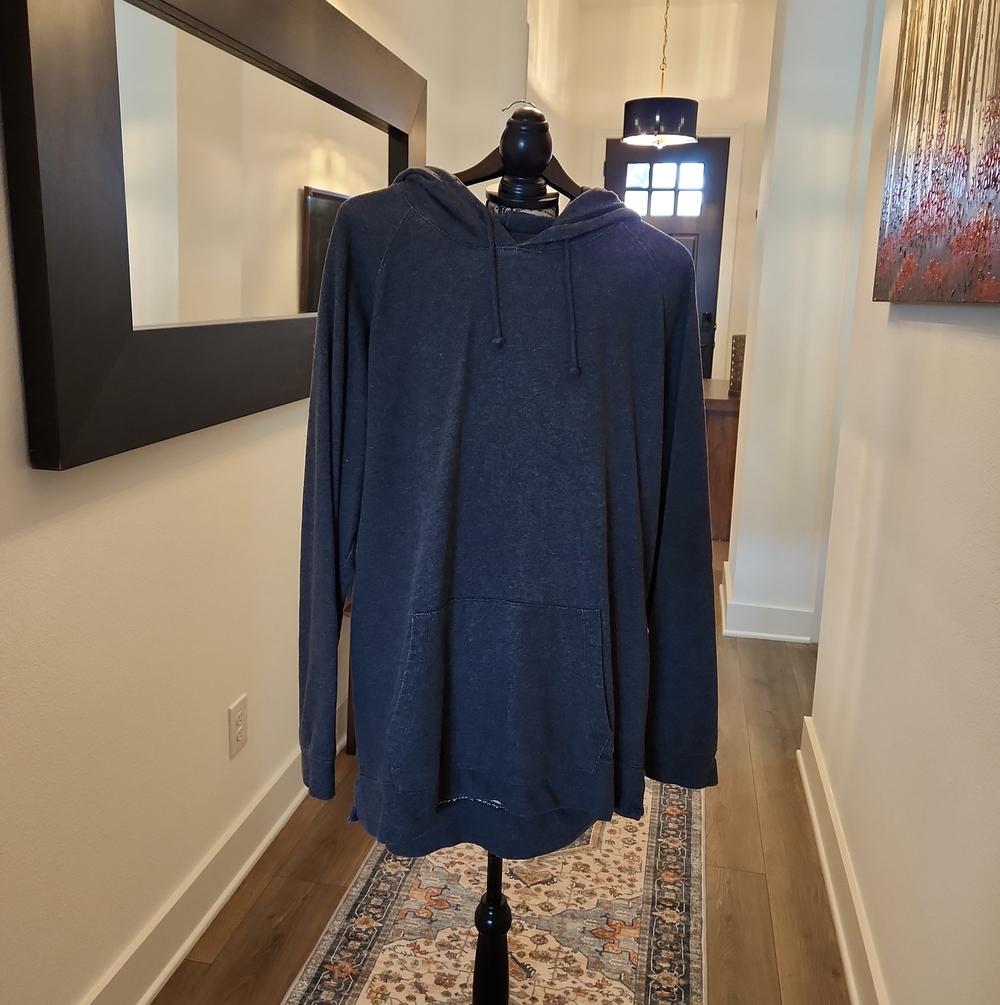 American Eagle Outfitters Grey Hooded Pullover